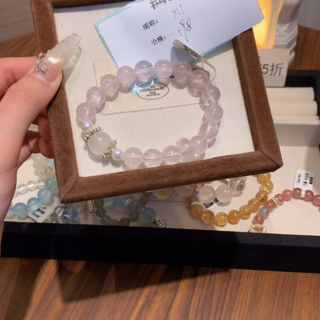 【闪购商品】水晶手链未镶嵌卷***•400号