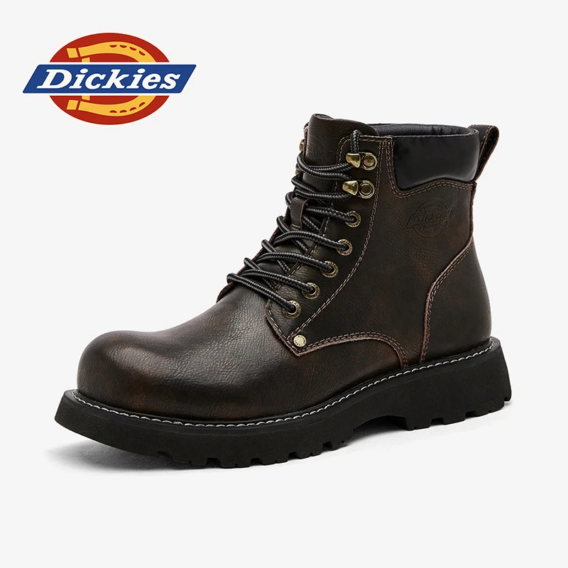 冬季新款马丁靴增高百搭男士休闲靴时尚复古英伦风潮流工装靴