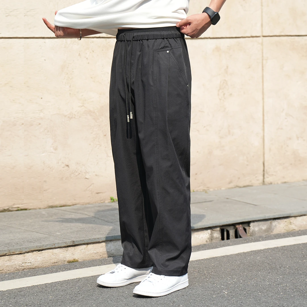 22号穿搭【高尔夫舒适裤】夏季轻薄户外长裤柔软抗皱免烫直筒裤子男