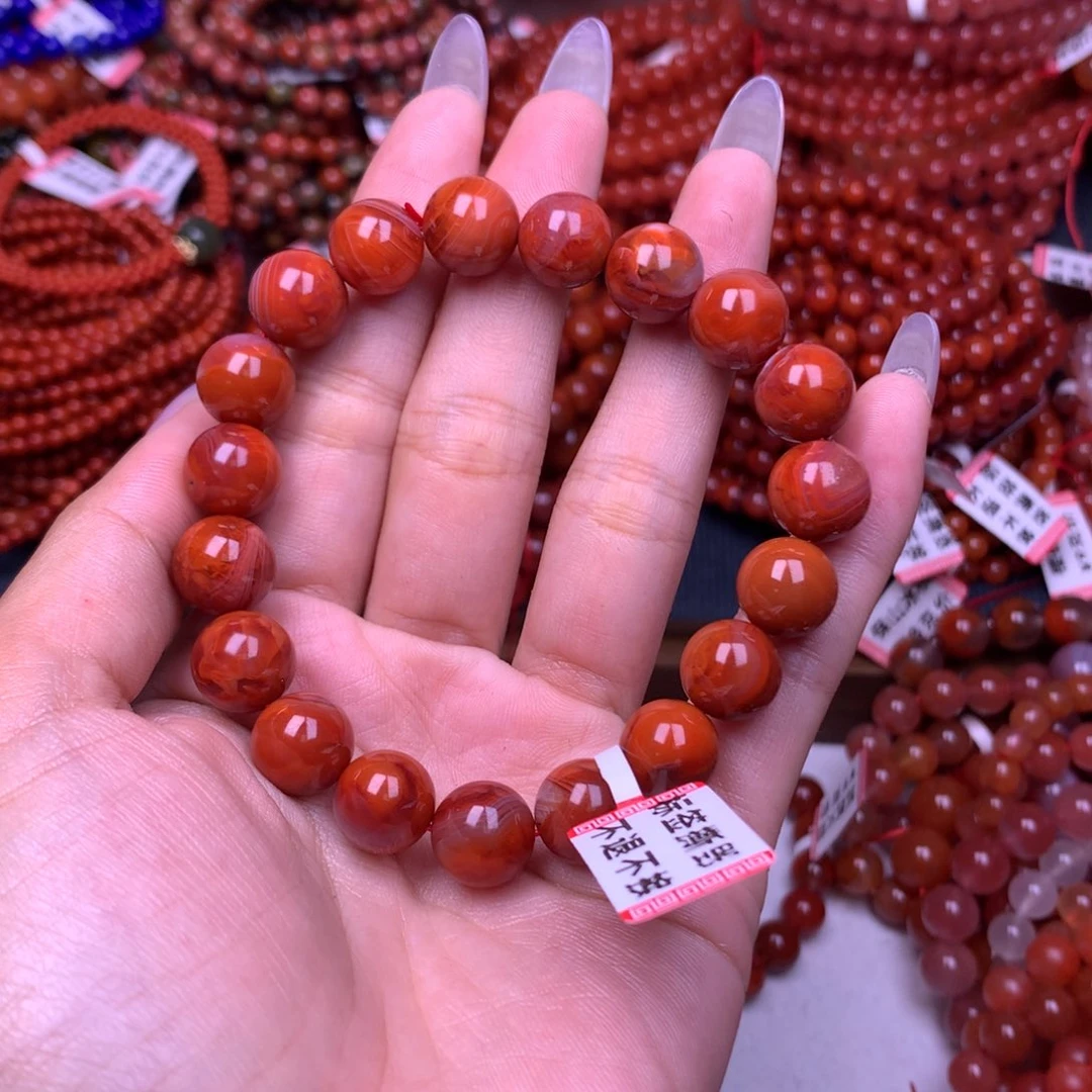 未镶嵌手链南红玛瑙18号卡11