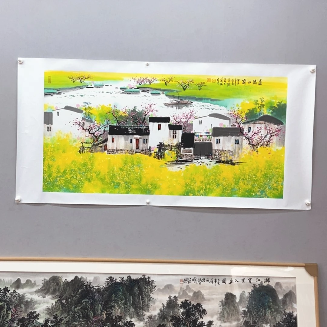 国画张泉踪四尺精品佳作