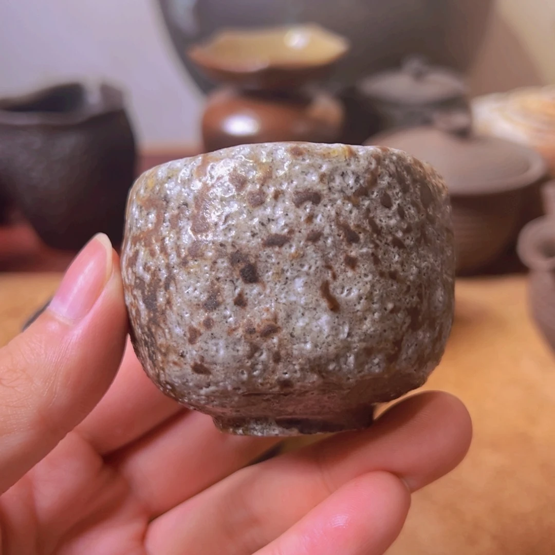 木此柴烧陶瓷粗陶杯