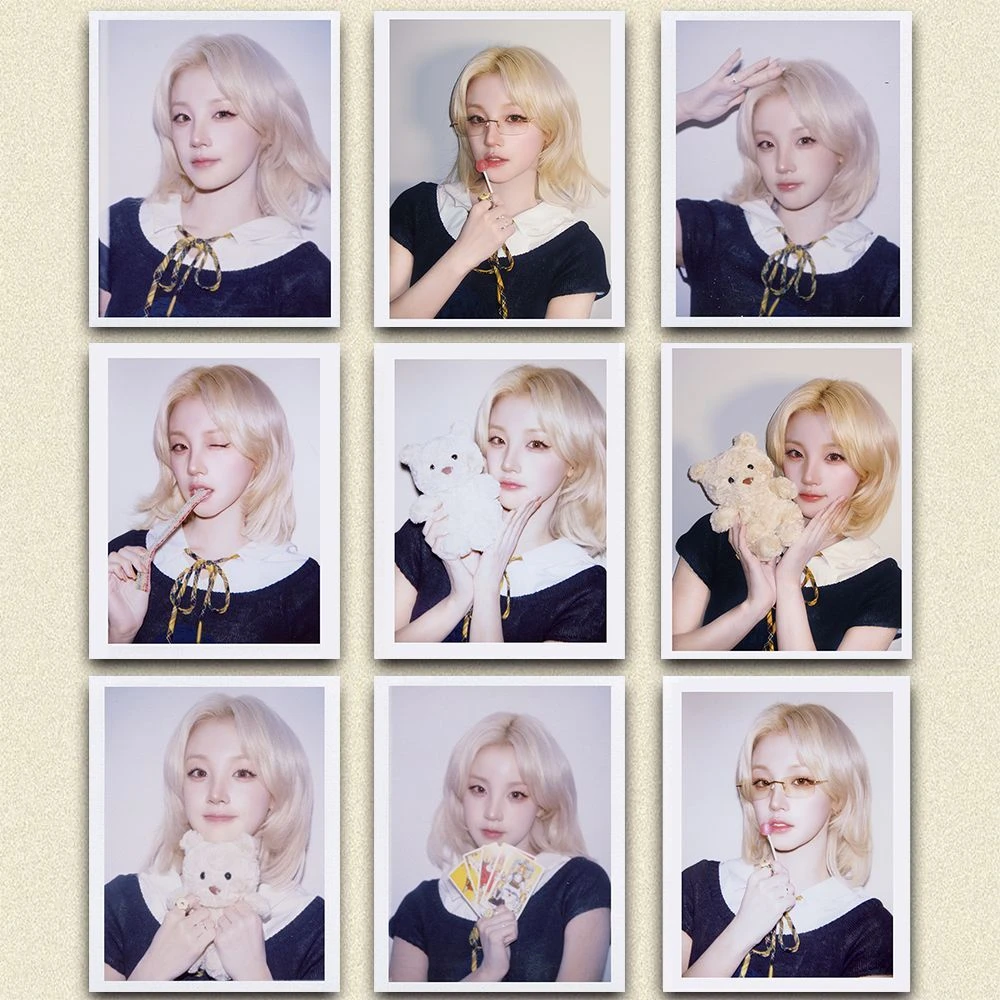 宋雨琦撕拉片拍立得新款小卡饭制小卡创意应援物周边生日礼物