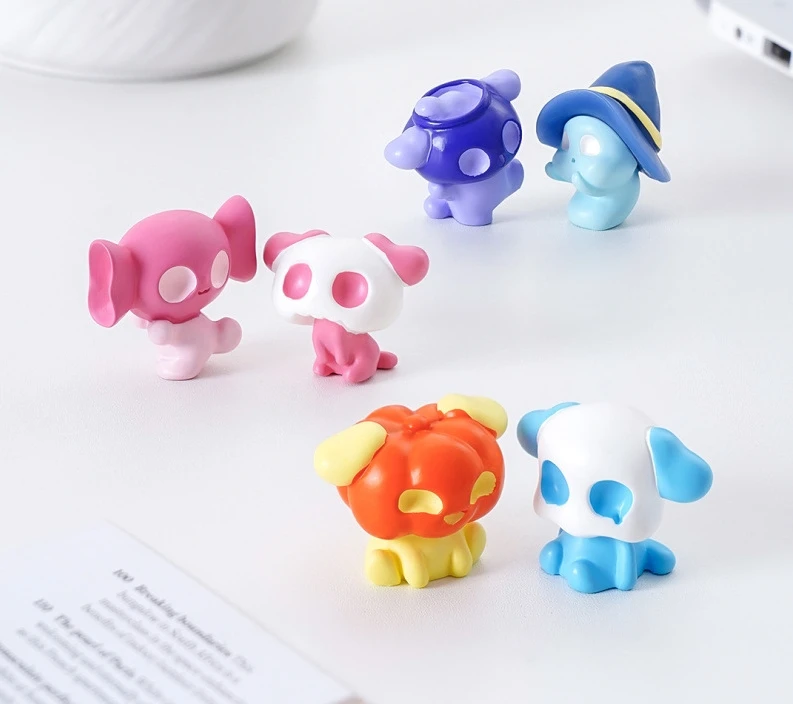 【对对碰】万圣节可爱捣蛋精灵萌粒公仔 diy装饰品桌面车载小摆件