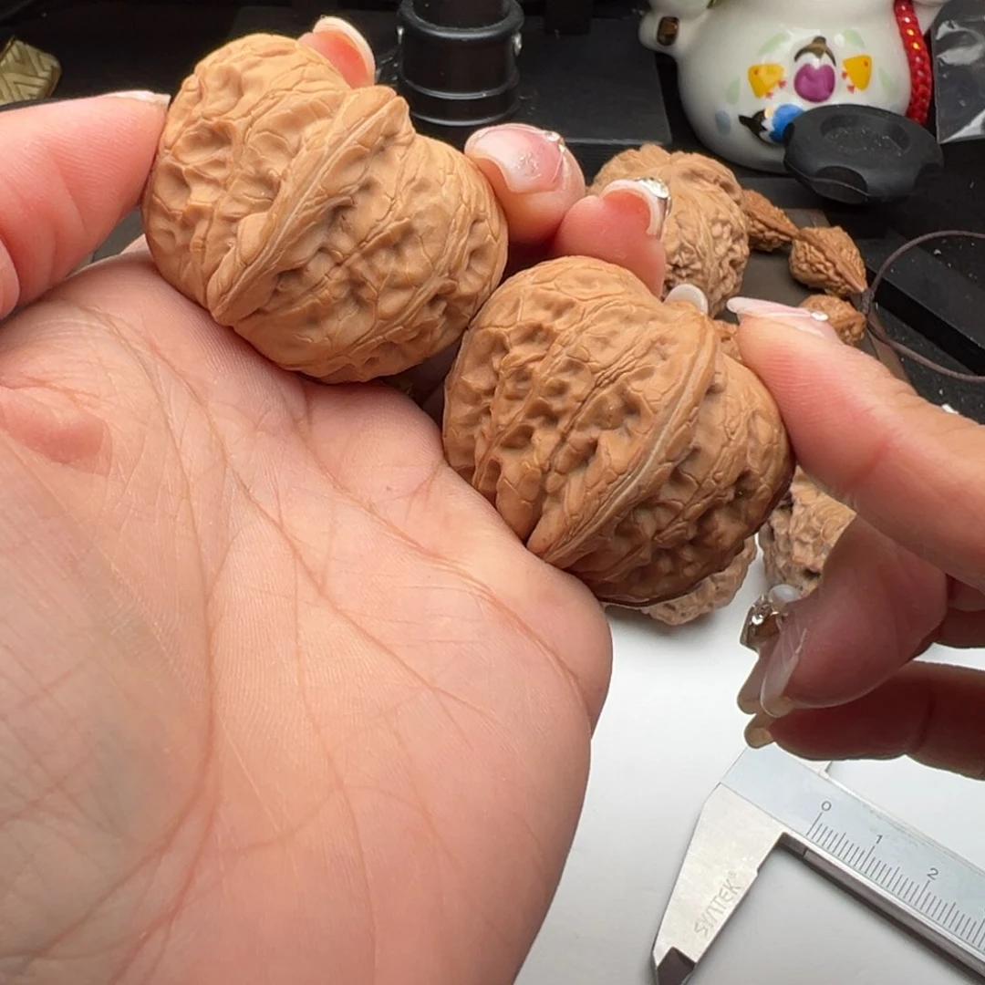 文玩核桃把件元宝43