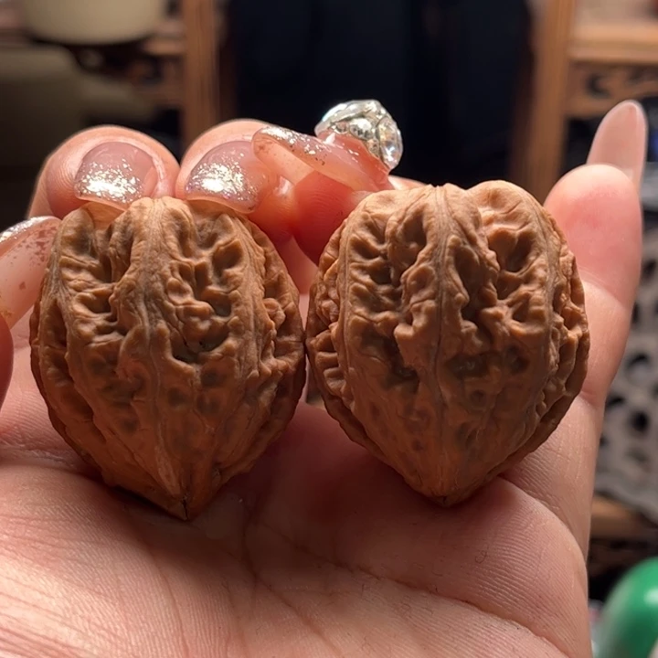 文玩核桃把件楸大胖87