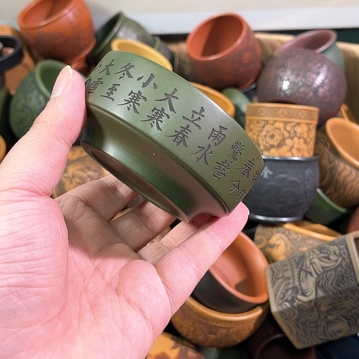 茶杯紫砂全手工紫砂主人杯