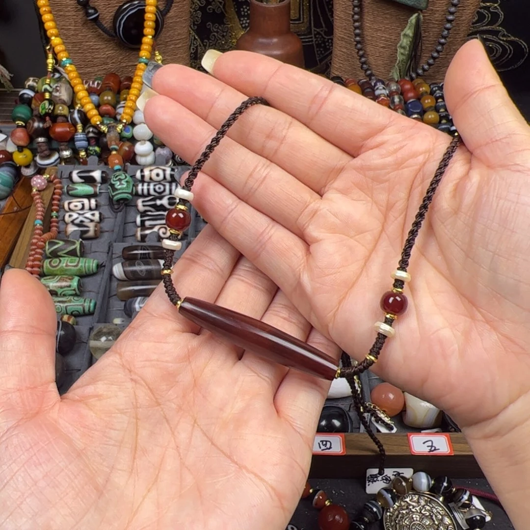 玛瑙/玉髓未镶嵌项链