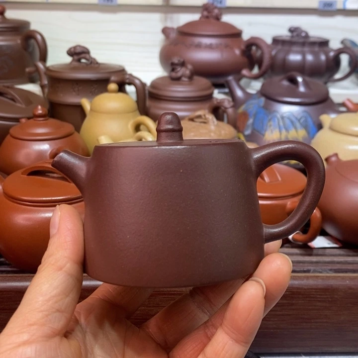 茶壶紫砂微瑕处理一把