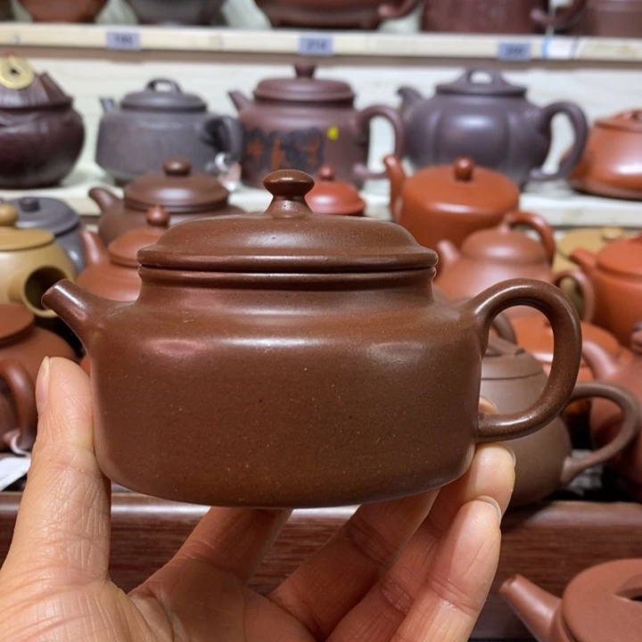 茶壶紫砂微瑕处理一把