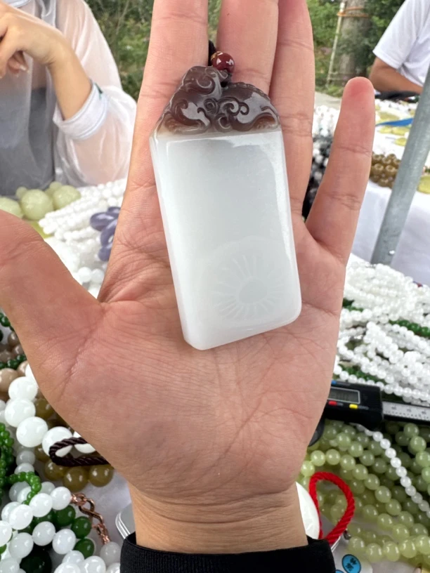 高端精品平安无事牌挂件糖