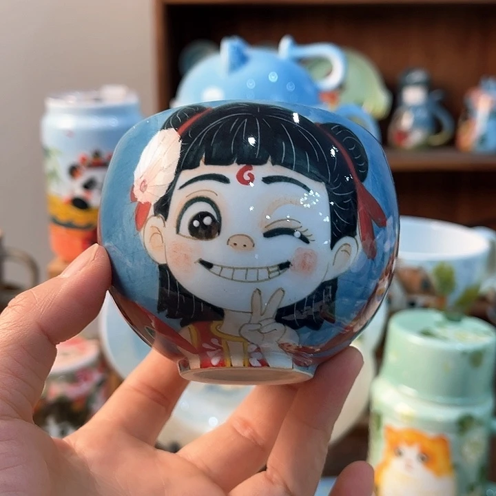 陶景德镇釉下手绘陶瓷