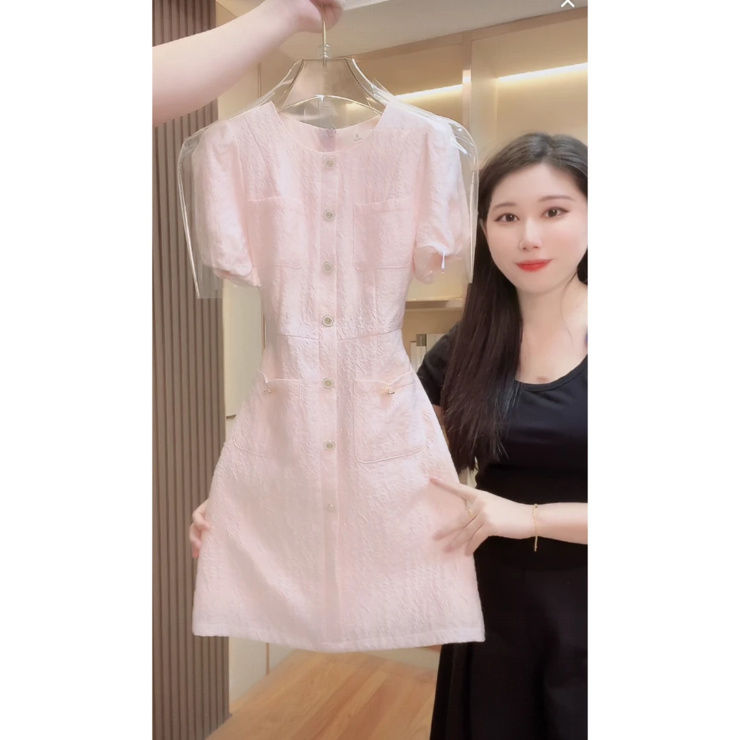 【现货 下午发】6231气质收腰显瘦连衣裙