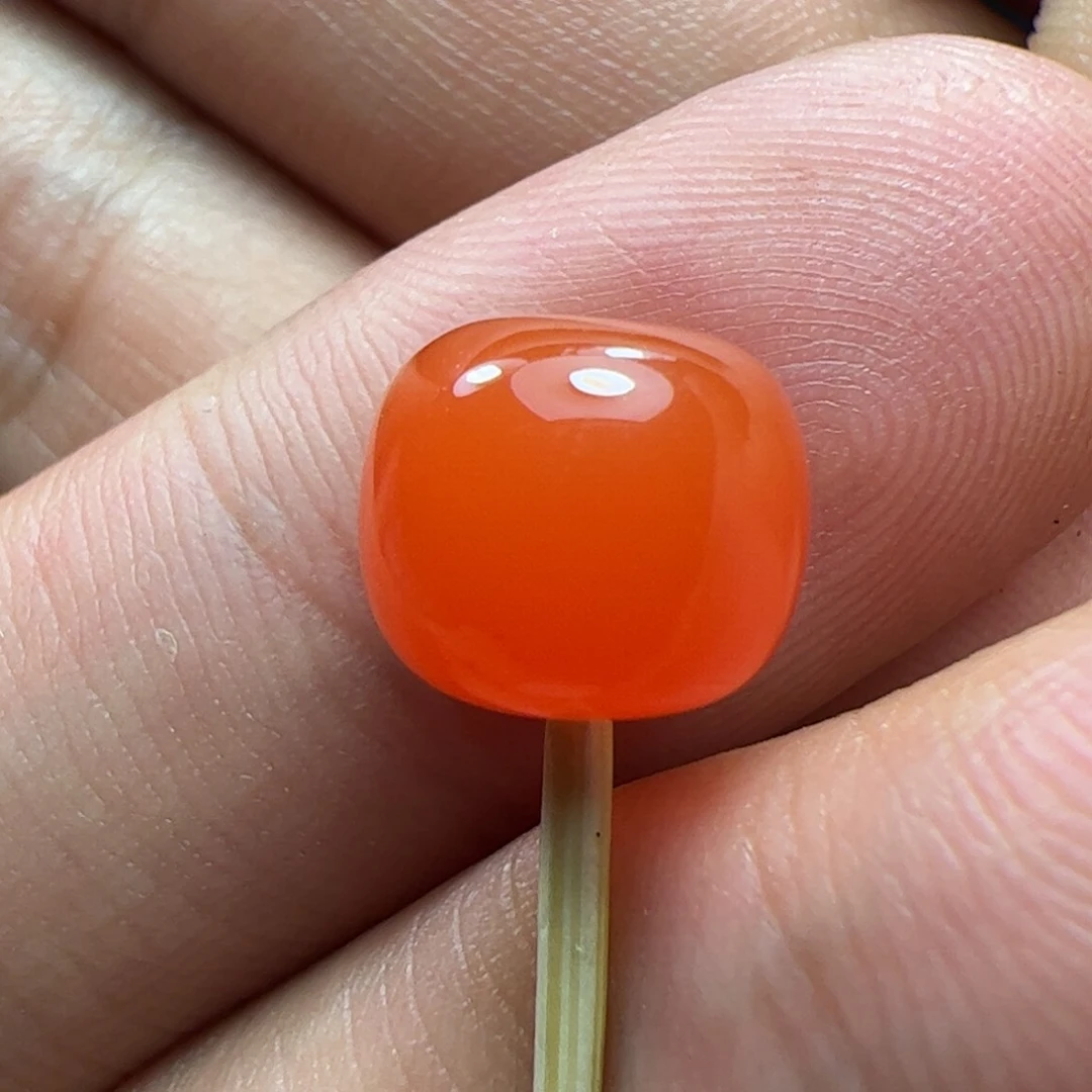 未镶嵌珠子南红玛瑙球***哒