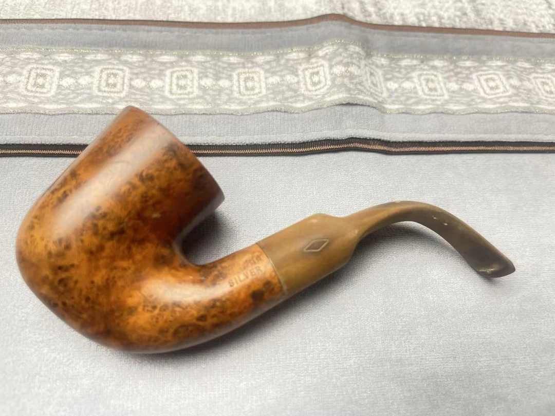 传统手工石楠木烟斗弯式撞球