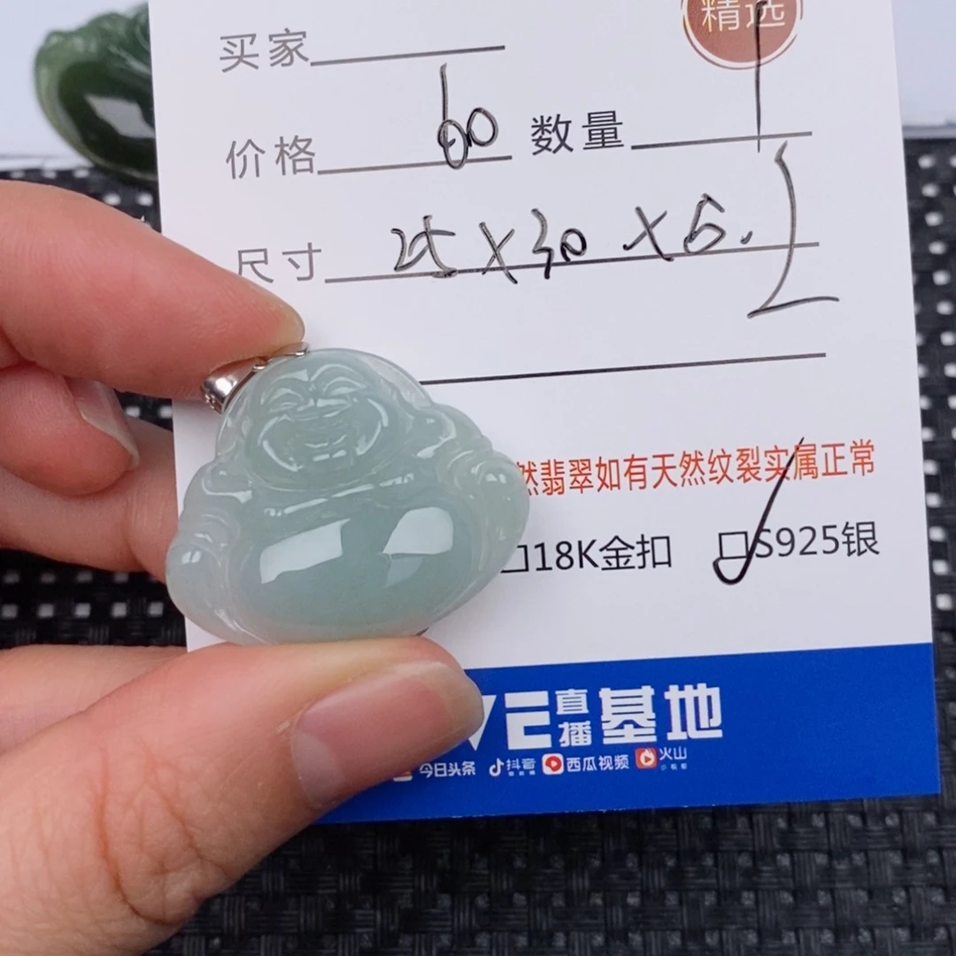 翡翠银S925镶嵌颈饰