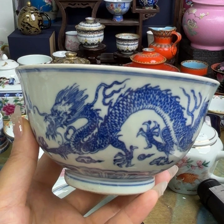摆件景德镇陶瓷老厂瓷64