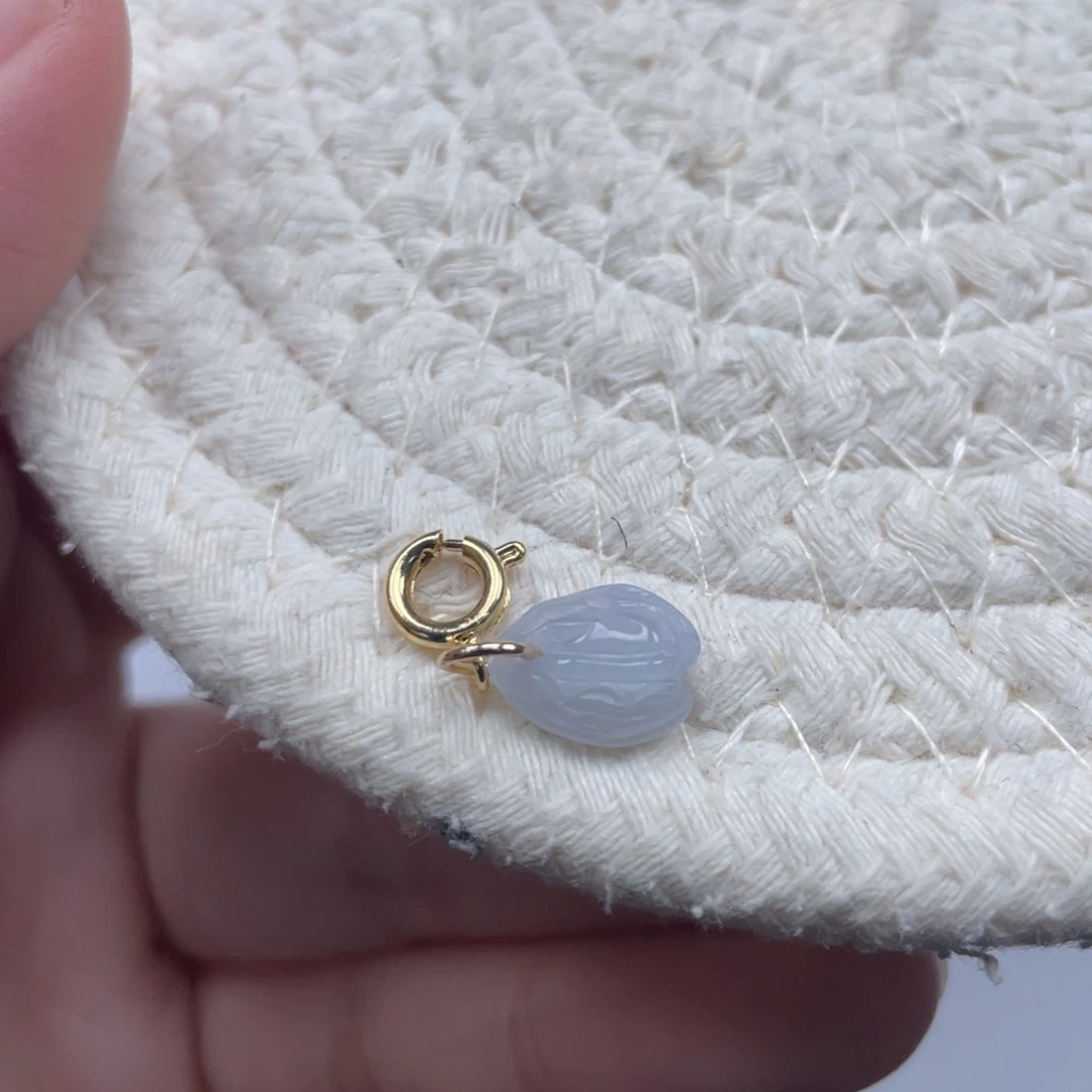 翡翠未镶嵌颈饰天然A货缅甸翡翠