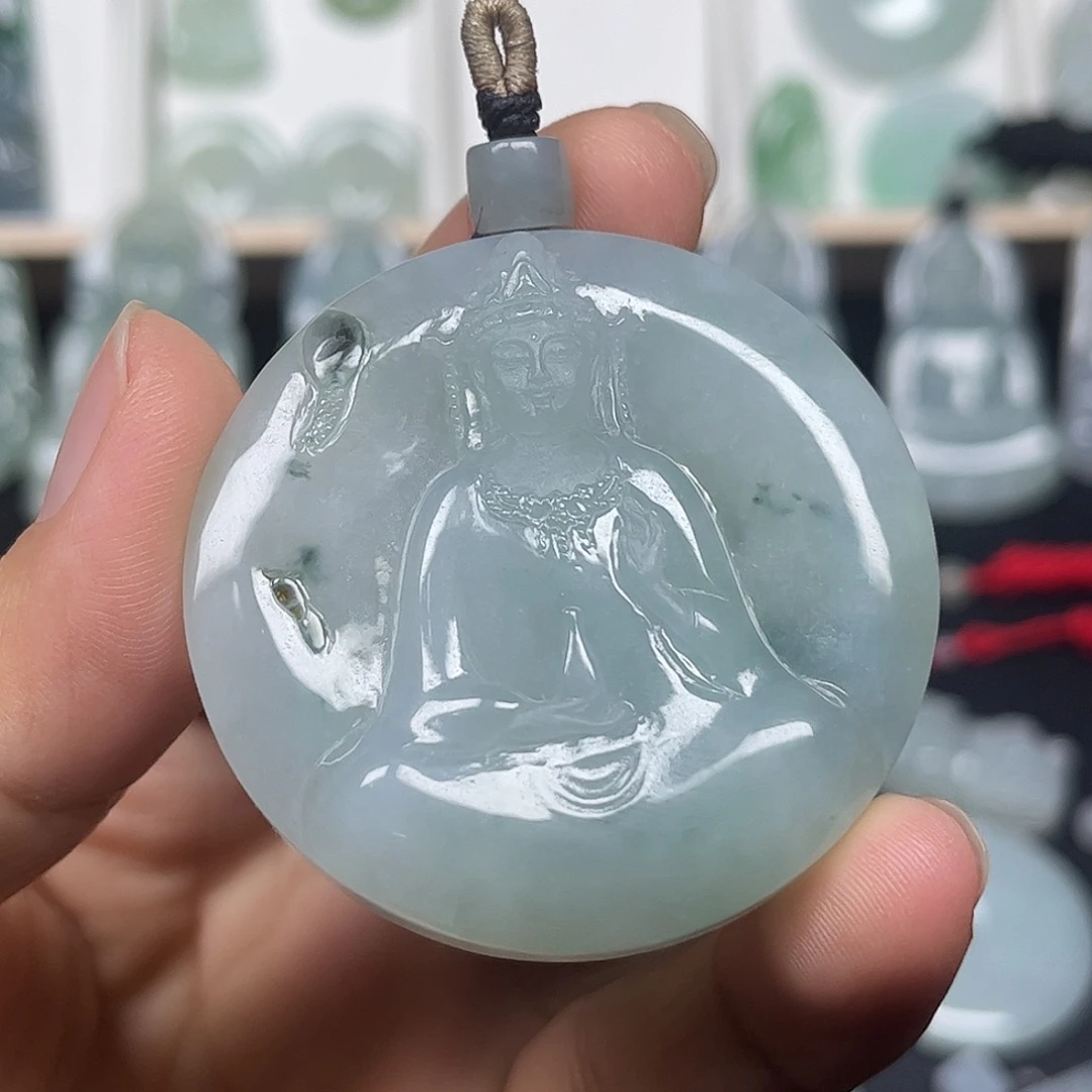 翡翠未镶嵌颈饰缅甸翡翠