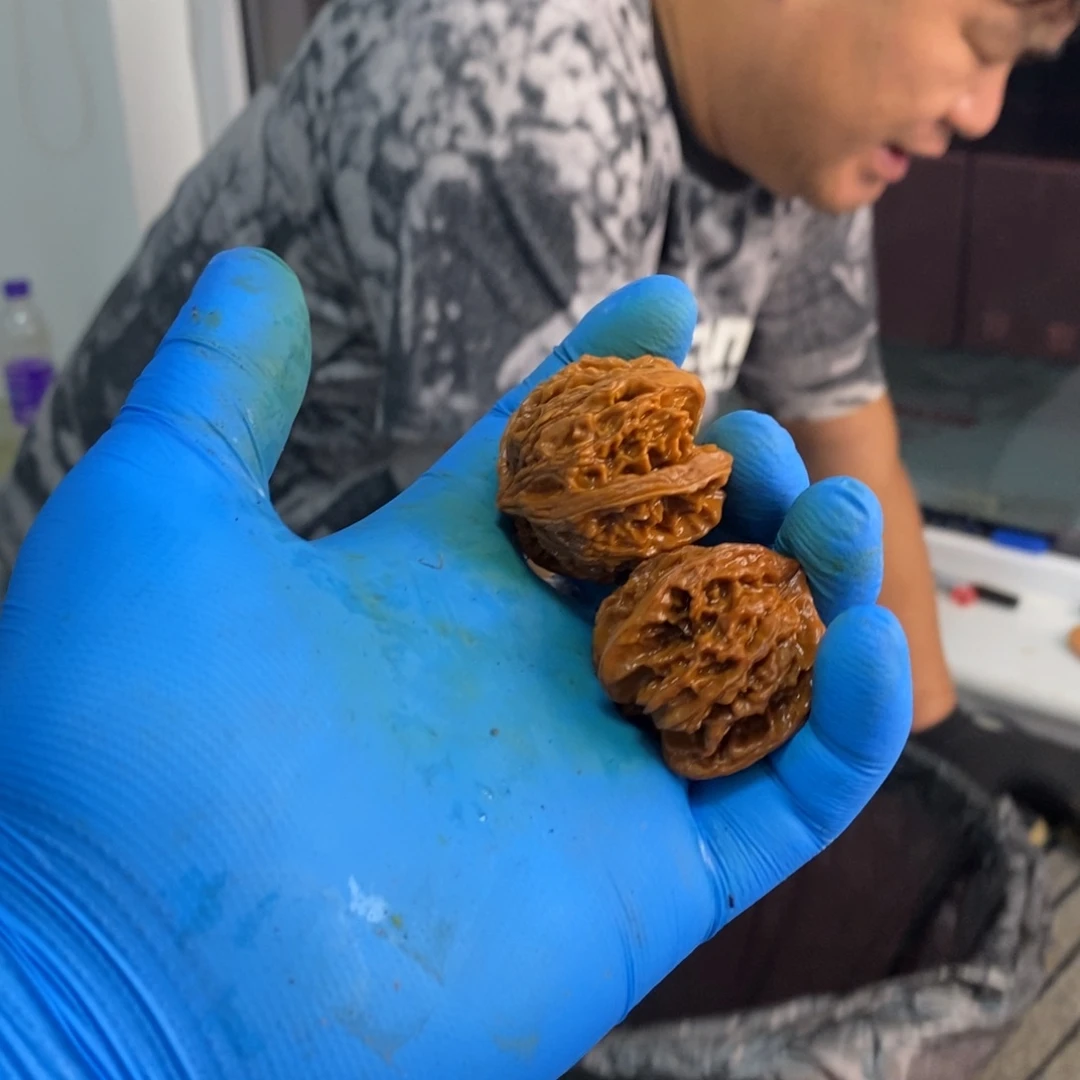 吊坠文玩核桃盘山三棱