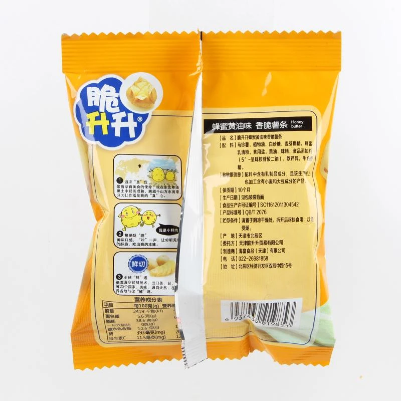 脆升升鲜切薯条蜂蜜黄油味 40g