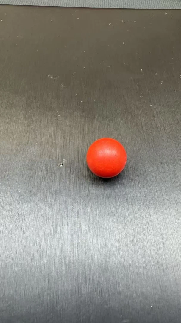 050精品锦红亚光圆珠散珠尺寸18mm拍一发一