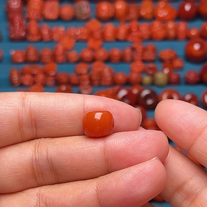 未镶嵌配饰南红玛瑙火焰纹11.5mm