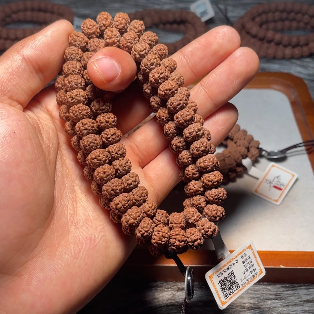 手串金刚菩提精挑战神双龙飞碟树祖108