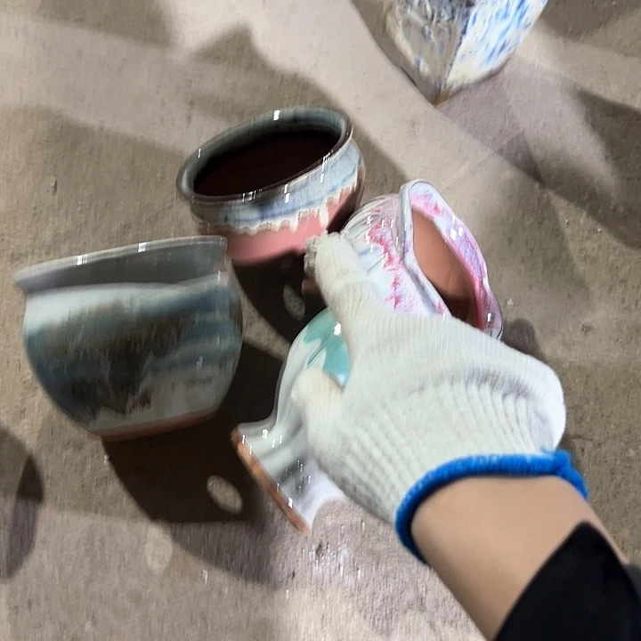 紫砂花盆花盆花盆