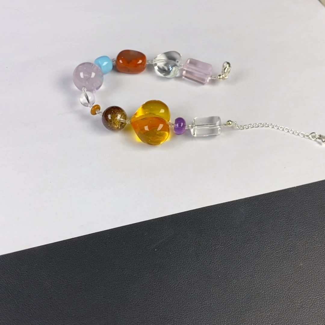 水晶未镶嵌手串手串多宝3