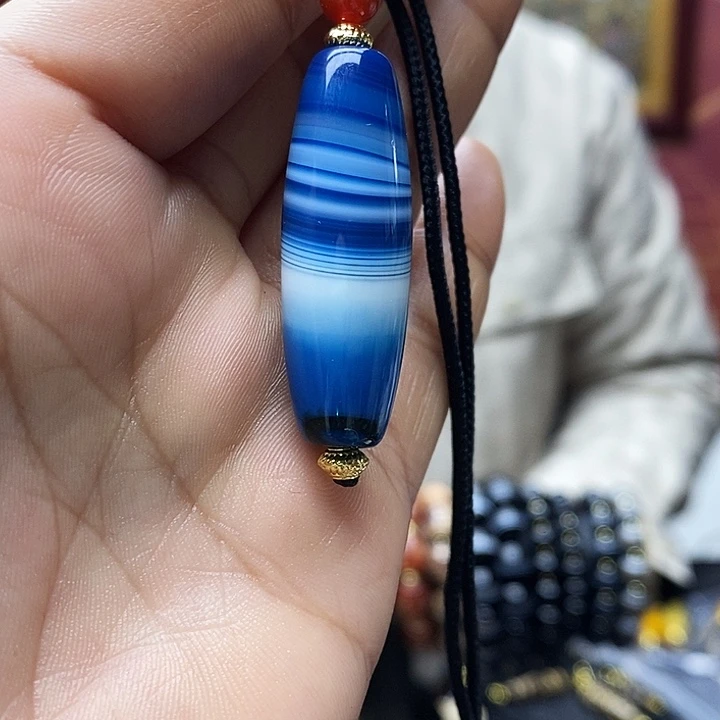 玛瑙/玉髓合金颈饰