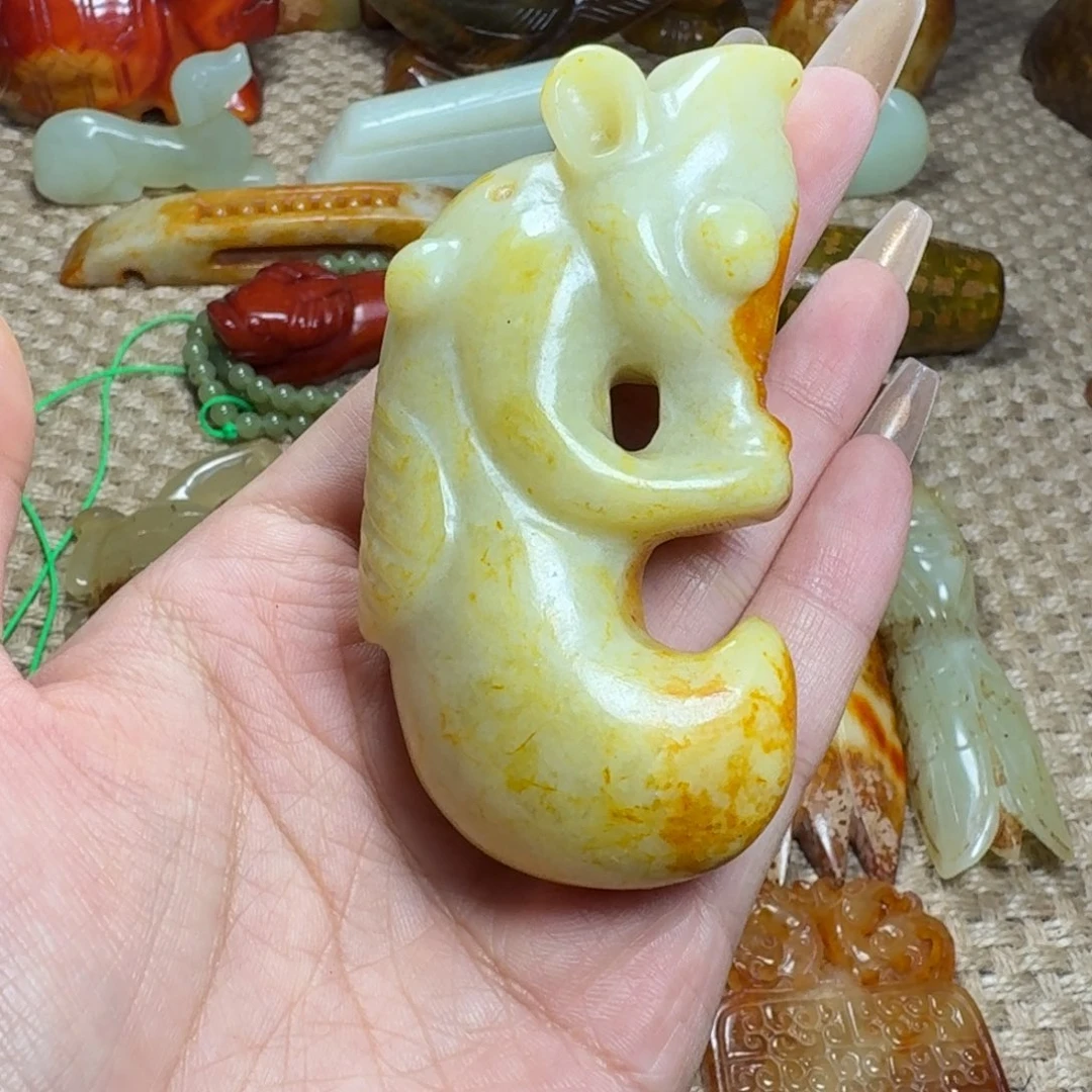 吊坠白玉菩提挂件