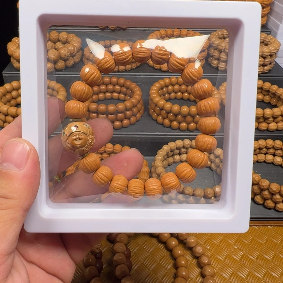 手串猴头核桃精品911+财迷镶嵌