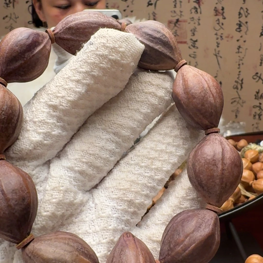 橄榄核手串紫皮核