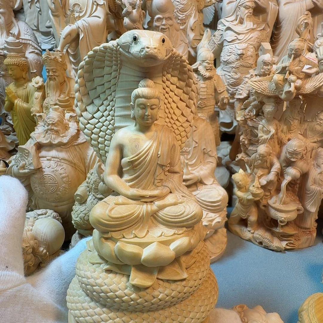 黄杨木S****舍小叶黄杨木蛇佛15c m