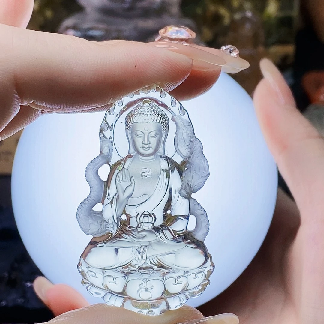 未镶嵌颈饰水晶i****1吊墜