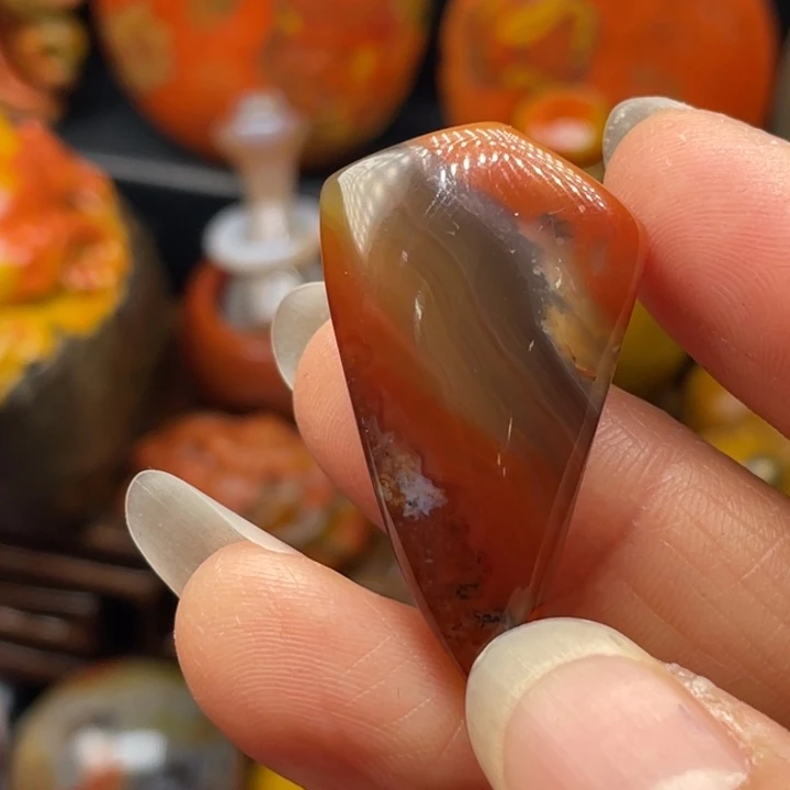 玛瑙/玉髓未镶嵌颈饰