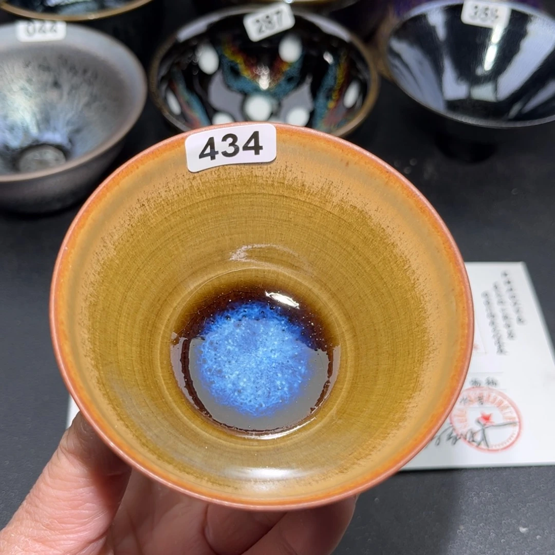 茶盏434 建盏单盏太好看了吧……