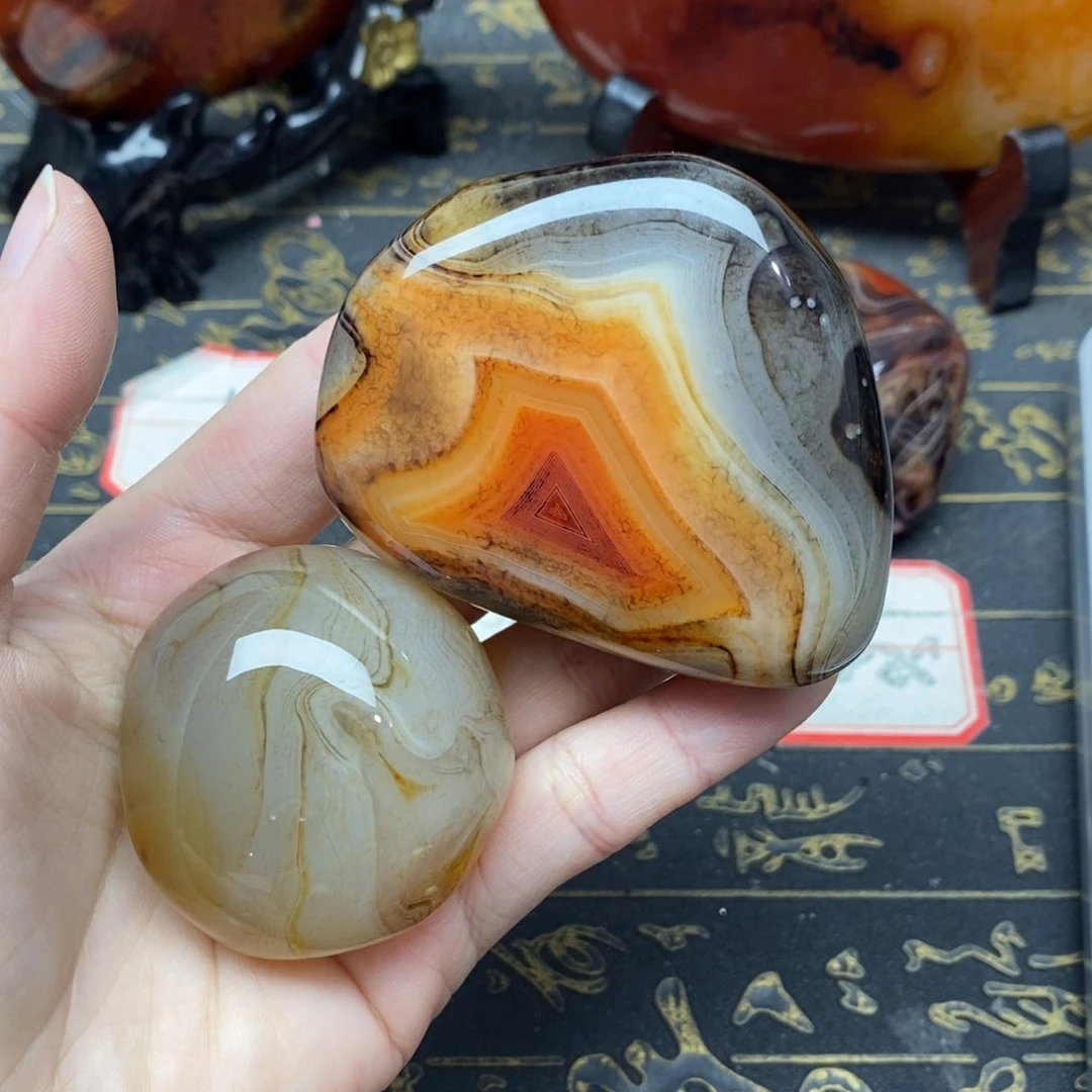 玛瑙/玉髓玛瑙未镶嵌心*