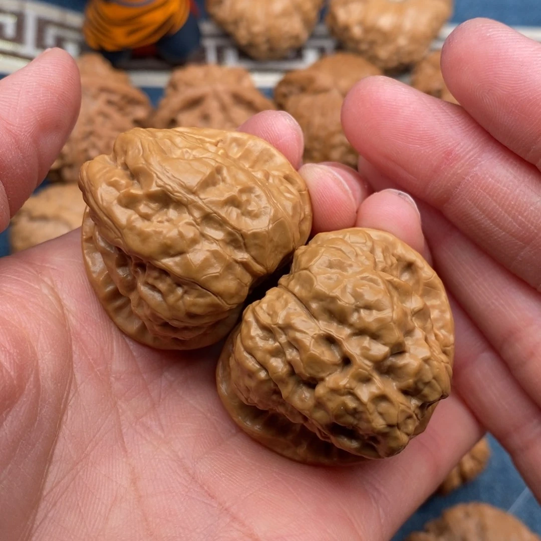 文玩核桃把件38肌肉蛙