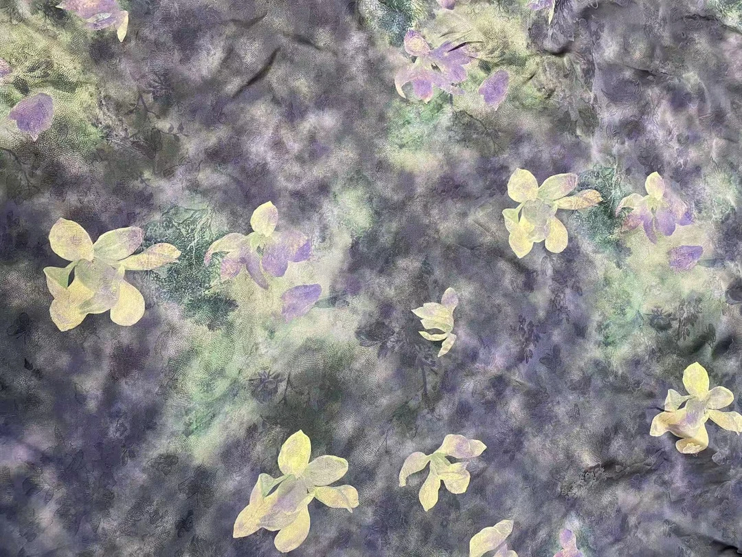 直播间颜色为准 花萝布料 玉兰09号