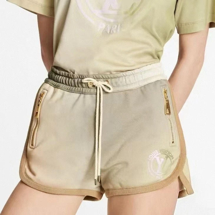 未使用 LouisVuitton/路易威登 2504226/M码/拼色渐变抽绳短裤