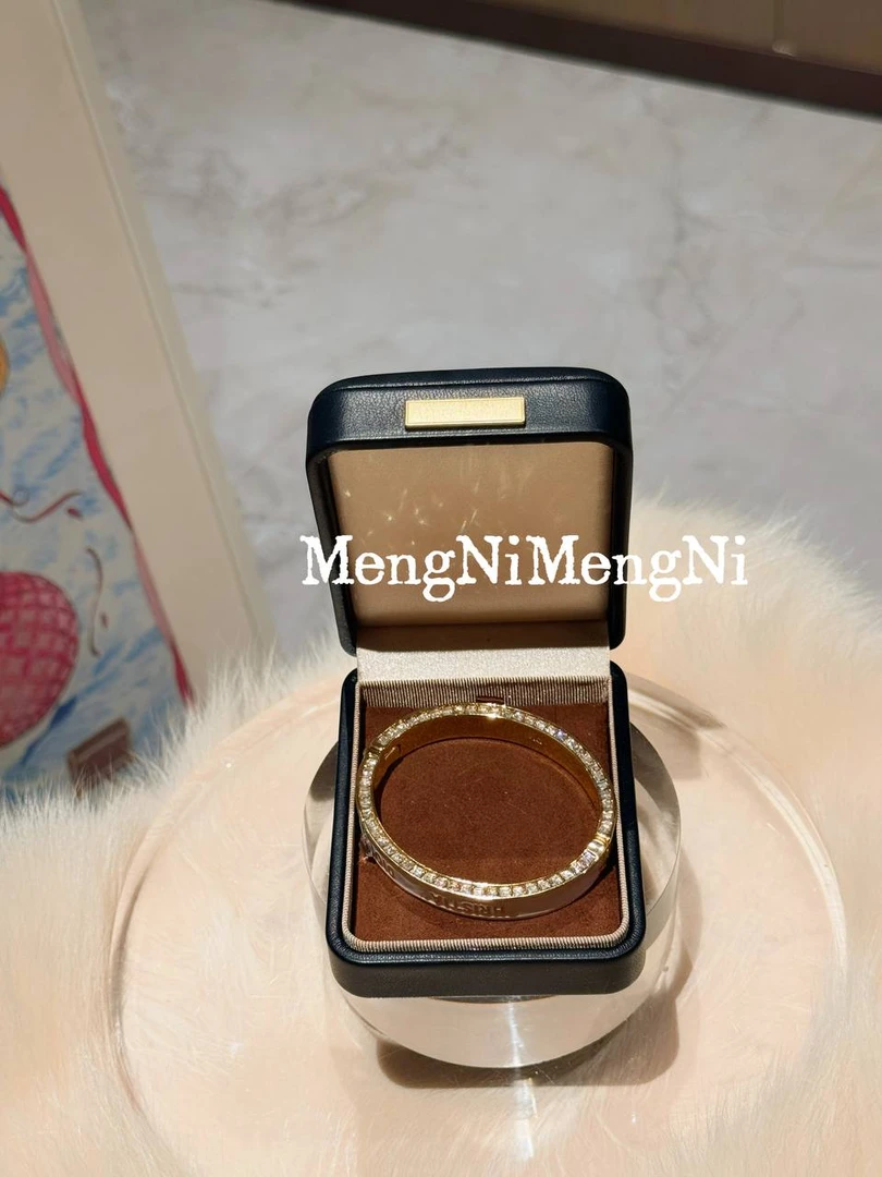 铜合金合成锆石手镯 P1327 气质百搭手镯