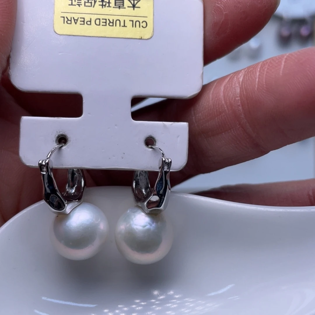 耳饰未镶嵌淡水珍珠