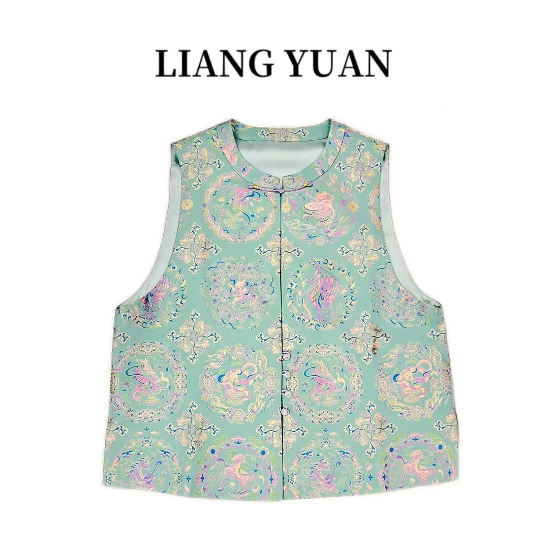 【十二生肖全家福】钱小萍宋锦非遗马甲 里布100%桑蚕丝25WM028