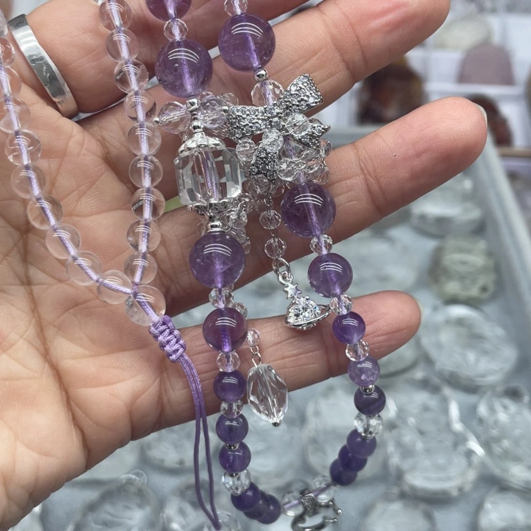 水晶吊坠(不含链)未镶嵌烦****了