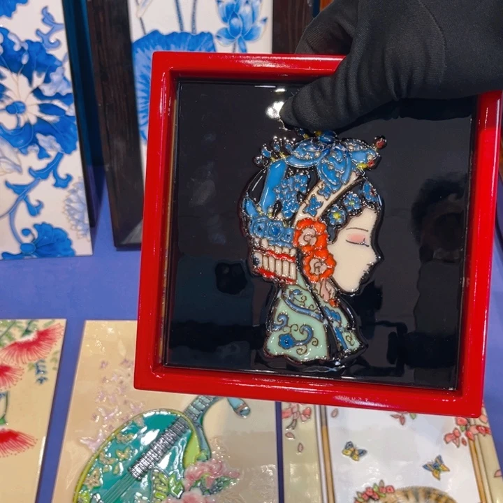 瓷片瓷板画艺术作品