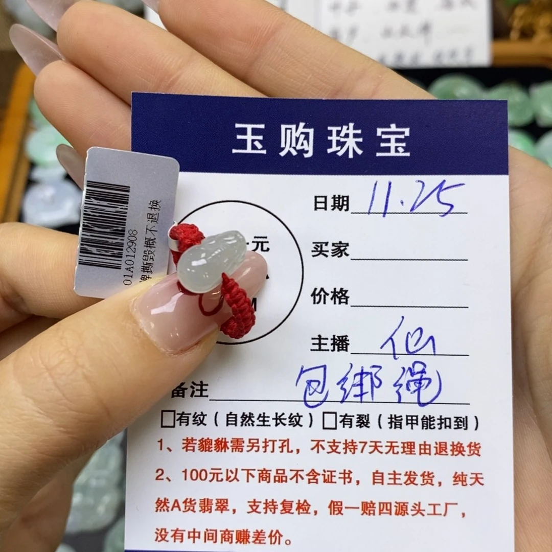 颈饰未镶嵌翡翠貔貅