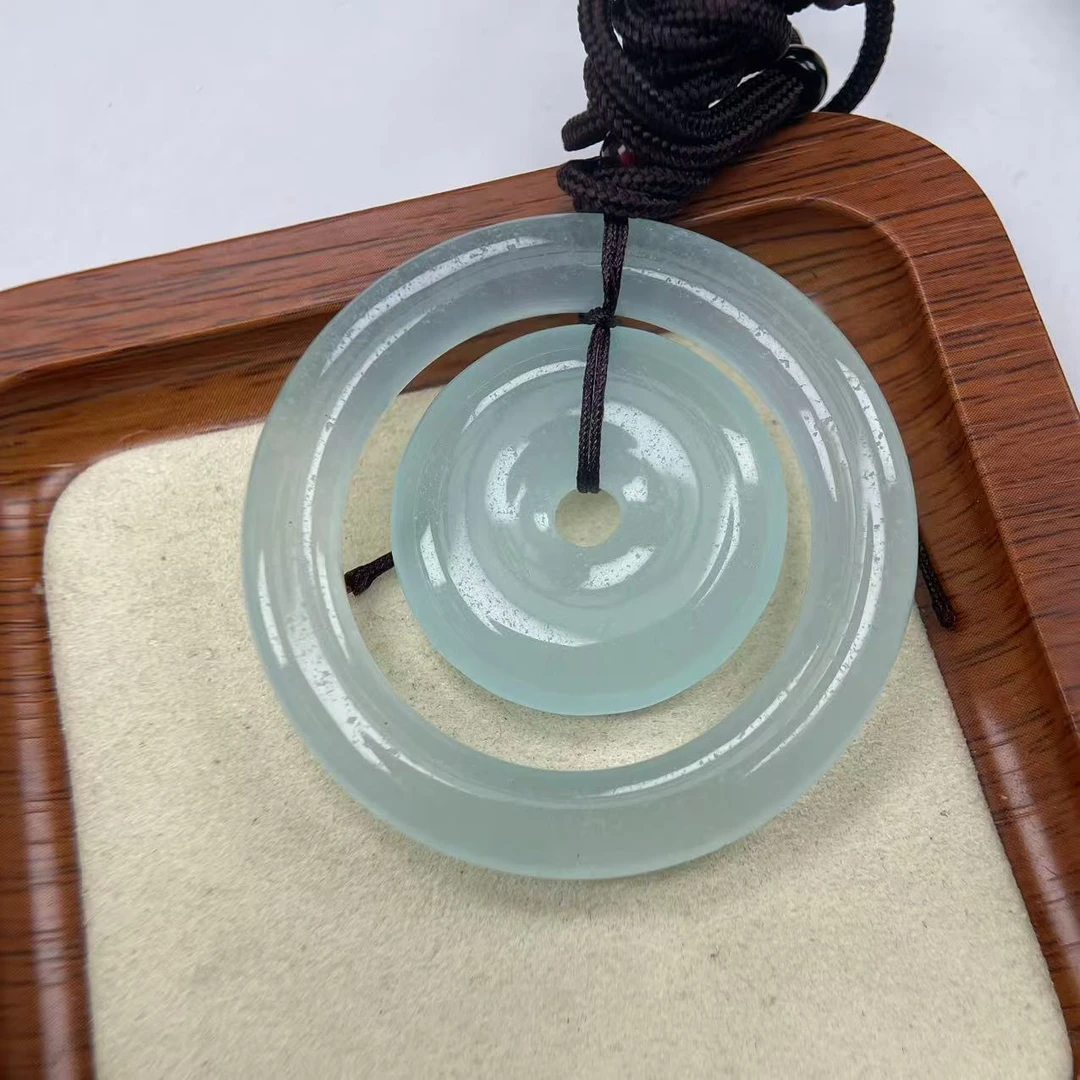 A580蓝冰子母扣吊坠时尚百搭女款多样发货其一