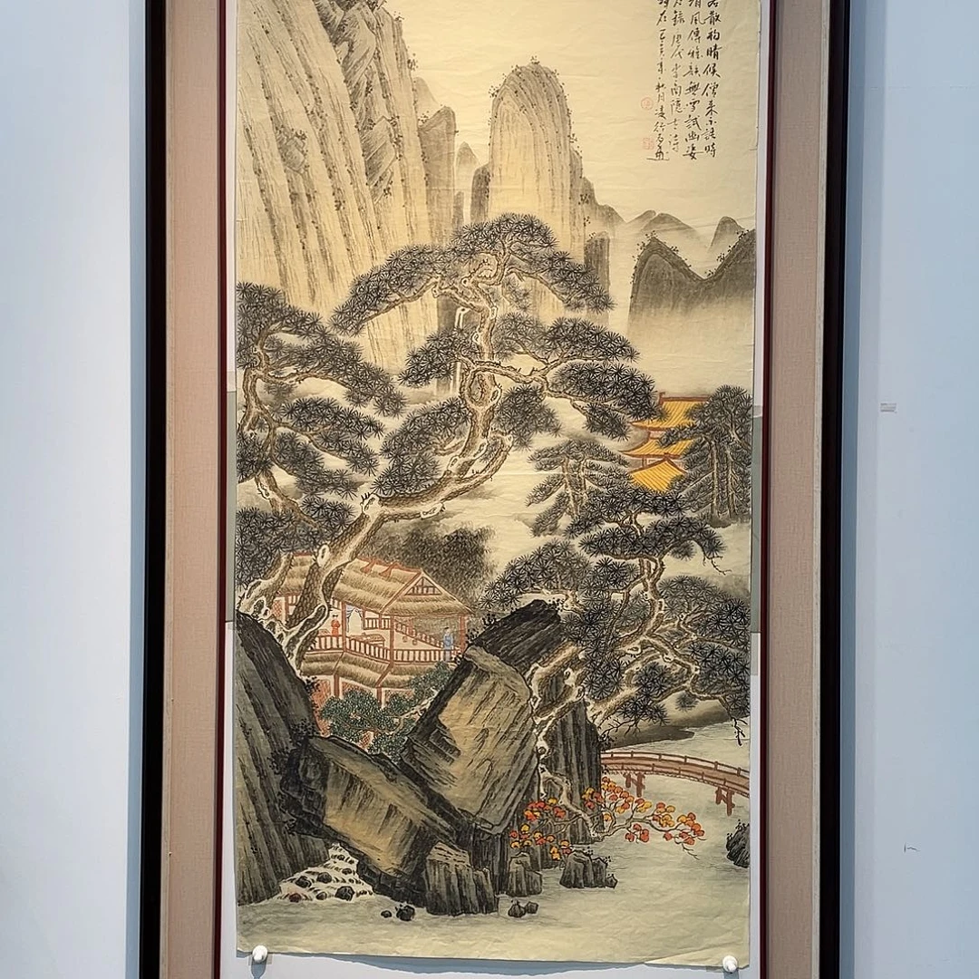 国画凌行志老师手绘国画精品